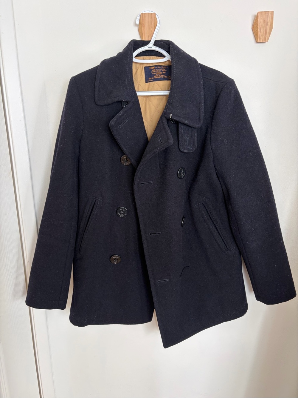 J. Crew Bayswater Peacoat - Navy XS